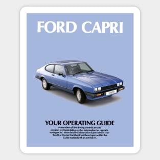 FORD CAPRI - owners handbook Magnet